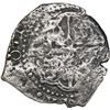 Image 2 : BOLIVIA, Potosí, cob 4 reales, (1651-52) E, with crowned-•F• (two dots) countermar