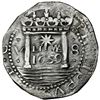 Image 1 : PERU, Lima, "Star of Lima" type, cob 8 reales presentation strike, 1659 V, mintmark * above LIMA, V 