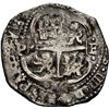 Image 2 : BOLIVIA, Potosí, cob 8 reales, 1656 E, PH at top, NGC VF details / sea salvaged.