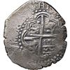 Image 2 : PERU, Lima, "Star of Lima" type, cob 8 reales, 1659 V, mintmark * above LIMA, 8-V to left and right,