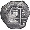 Image 2 : BOLIVIA, Potosí, cob 4 reales, 1679 E, extremely rare, ex-Ponte.