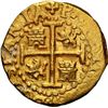 Image 2 : PERU, Lima, gold cob 2 escudos, 1705 H, rare, NGC MS 63 (1715 Fleet Shipwreck Label), finest known i
