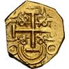 Image 2 : COLOMBIA, Bogotá, gold cob 2 escudos, Charles II posthumous, no assayer (Arce), NGC MS 62 (1715 Flee