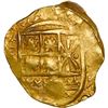 Image 1 : COLOMBIA, Bogotá, gold cob 2 escudos, Charles II posthumous, no assayer (Arce), NGC MS 62 (1715 Flee