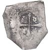 Image 2 : MEXICO, Mexico City, cob 8 reales, Philip V, assayer J, style of 1712-13.