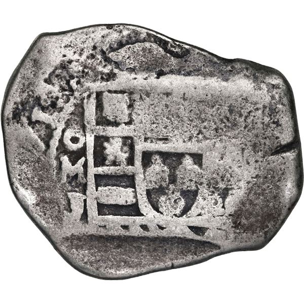 MEXICO, Mexico City, cob 8 reales, 1714/3 J, very rare.