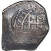 Image 1 : MEXICO, Mexico City, cob 8 reales, 1714 J, new style shield, old style cross. ex-Pullin