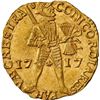 Image 1 : NETHERLANDS (United), Utrecht, gold ducat, 1717, rare, NGC MS 64 (Shipwreck Blue Label), finest know