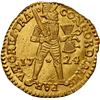 Image 1 : NETHERLANDS (United), Utrecht, gold ducat, 1724, NGC MS 64 (Shipwreck Blue Label).