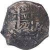 Image 1 : BOLIVIA, Potosí, cob 8 reales, Louis I, 1727 Y, rare.