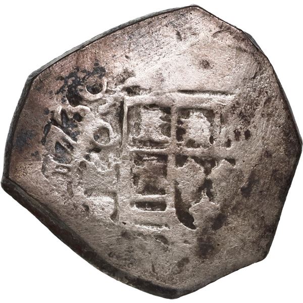 MEXICO, Mexico City, cob 4 reales, 1730 R.