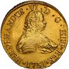 Image 1 : CHILE, Santiago, gold bust 8 escudos, Ferdinand VI, 1751 J, NGC AU details / cleaned (La Luz).