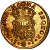 Image 2 : CHILE, Santiago, gold bust 4 escudos, Ferdinand VI, 1750/5 J, NGC MS 60 PL (Shipwreck Blue Label), e