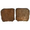 Image 1 : SWEDEN, Avesta mint, copper ½ daler "plate money", Adolf Fredrik I, 1751.