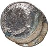 Image 2 : MEXICO, Mexico City, clump of two bust 8 reales, Charles III, 1783 FF, encrusted on edges.