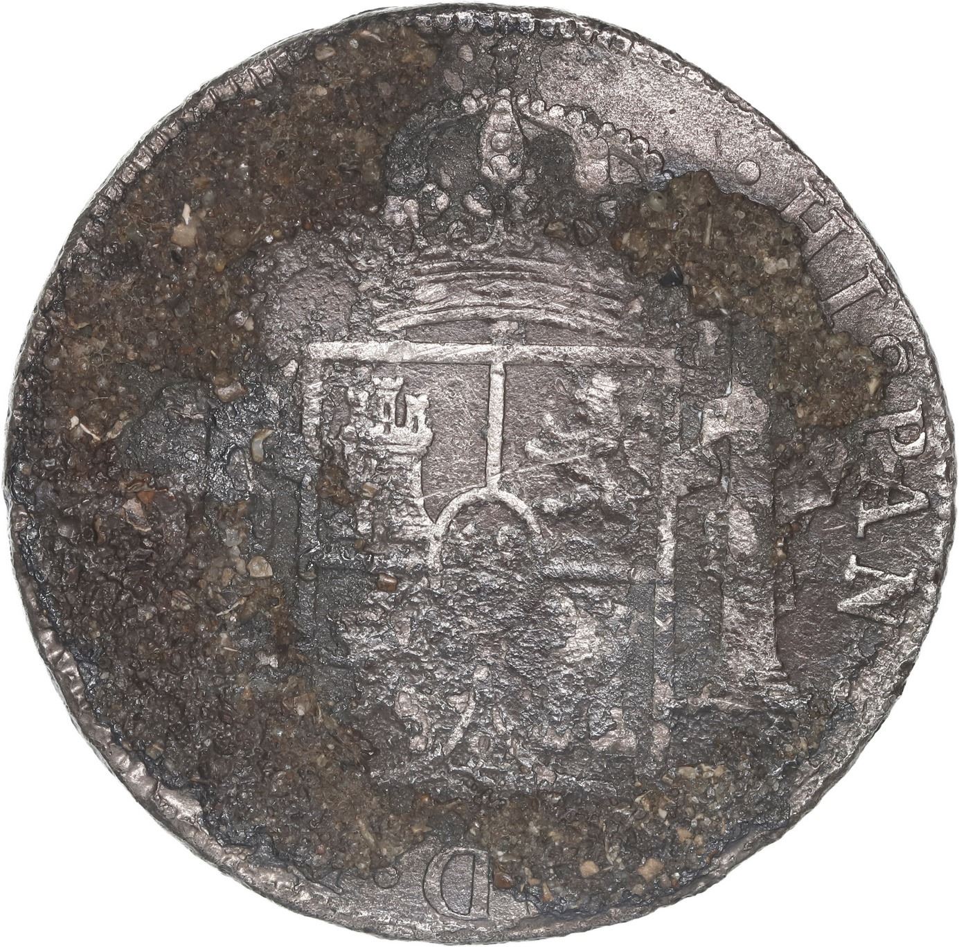 Colonial Mint SPANISH COLONIAL, mint uncertain, bust 8 reales, Charles III, 1779 ...