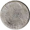Image 1 : BOLIVIA, Potosí, bust 4 reales, Charles IV, 1793 PR, NGC Shipwreck Effect (SS New York Shipwreck Lab