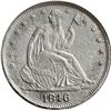 Image 1 : UNITED STATES, New Orleans mint, Seated Liberty half dollar, 1846-O, medium date, NGC Shipwreck Effe
