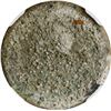 Image 2 : UNCERTAIN COUNTRY, encrusted single coin, NGC Genuine (SS Central America Shipwreck Label).
