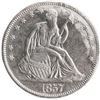 Image 1 : UNITED STATES, Philadelphia mint, Seated Liberty half dollar, 1857, NGC Shipwreck Effect (SS Republi