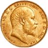 Image 1 : GREAT BRITAIN, London, England, gold sovereign, Edward VII, 1909, ex-Lloyd's.