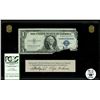 Image 1 : USA, paper $1 silver certificate, series 1935E, serial X85430270H, Priest-Humphrey, PCGS Currency Gr