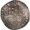 Image 1 : PERU, Lima, cob 4 reales, Philip II, assayer Diego de la Torre, *-o-iiii to left, P-oD/X to right, 8