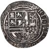 Image 1 : PERU, Lima, cob 4 reales, Philip II, assayer Diego de la Torre, *-o-iiii to left, P-oD to right, ex-