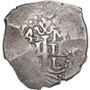 Image 1 : PERU, Lima, cob 4 reales, 1726 M, very rare, ex-Ponte.