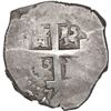 Image 2 : PERU, Lima, cob 4 reales, 1726 M, very rare, ex-Ponte.