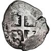 Image 2 : PERU, Lima, cob 4 reales, 1728/6 M, unique, ex-Ponte.