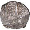 Image 1 : PERU, Lima, cob 4 reales, 1734 N, ex-Ponte.