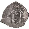 Image 1 : PERU, Lima, cob 2 reales, 1719 M, ex-Ponte.