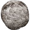 Image 1 : BOLIVIA, Potosí, cob 8 reales, Philip II, assayer B (1st period), rare, ex-Ponte.