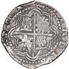Image 2 : BOLIVIA, Potosí, cob 8 reales, Philip II, assayer B (5th period), borders of x's, ex-Ponte.