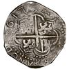 Image 2 : BOLIVIA, Potosí, cob 8 reales, 1617 M, NGC XF 40, ex-Eidel, ex-Sellschopp (Plate), Grunthal-Sellscho
