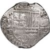 Image 1 : BOLIVIA, Potosí, cob 8 reales, 1622 P/T, quadrants of cross transposed, rare.