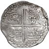 Image 2 : BOLIVIA, Potosí, cob 8 reales, 1623 P, date rendered as "16ZIII" (rare), lions and castles transpose