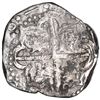 Image 2 : BOLIVIA, Potosí, cob 8 reales, 1626 P, "barbell" after date, quadrants of cross transposed, "flat" l