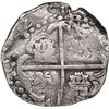 Image 2 : BOLIVIA, Potosí, cob 8 reales, 1629 T, denomination •8•, heavy-dot borders.