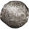Image 1 : BOLIVIA, Potosí, cob 8 reales, 1636 TR, ex-Ponte.
