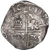 Image 2 : BOLIVIA, Potosí, cob 8 reales, 1636 (T or TR), ex-Ponte.