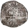 Image 2 : BOLIVIA, Potosí, cob 8 reales, 1644 FR, rare, ex-Ponte.