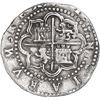 Image 2 : BOLIVIA, Potosí, cob 4 reales, Philip II, assayer R (Rincón) to left, ex-Ponte.
