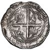 Image 2 : BOLIVIA, Potosí, cob 4 reales, Philip II, assayer B (2nd period), ex-Ponte.