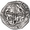 Image 2 : BOLIVIA, Potosí, cob 4 reales, Philip II, assayer B (2nd period), ex-Ponte.