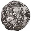 Image 1 : BOLIVIA, Potosí, cob 4 reales, Philip II, assayer B (late 2nd period), ex-Ponte.