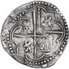 Image 2 : BOLIVIA, Potosí, cob 4 reales, Philip II, assayer B (3rd period), ex-Ponte, ex-Sellschopp (Plate).