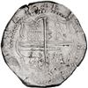 Image 2 : BOLIVIA, Potosí, cob 4 reales, Philip II, assayer A, ex-Ponte.