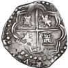 Image 2 : BOLIVIA, Potosí, cob 4 reales, Philip II, assayer RL, ex-Ponte, ex-Sellschopp (Plate).